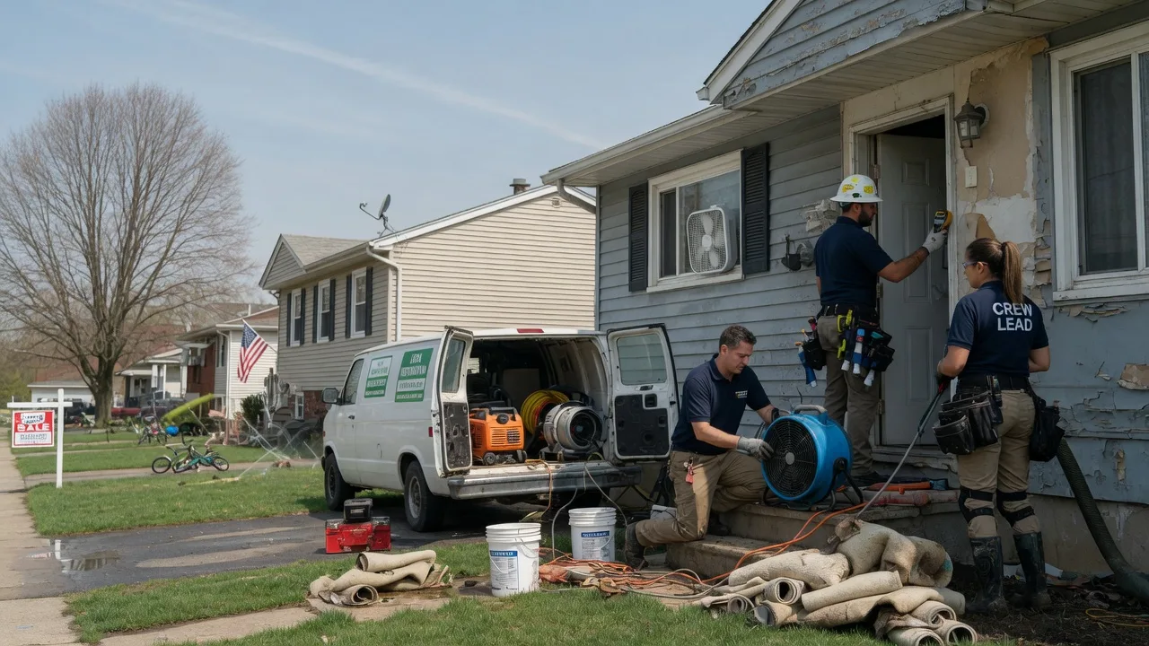 Flood Cleanup in Monterville, WV near me