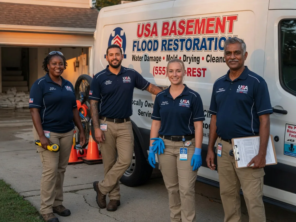 Basement Flood Cleanup company in Monterville, WV